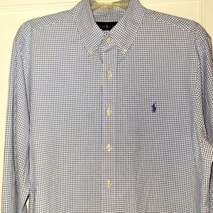 Men's Ralph Lauren button down long sleeve shirt